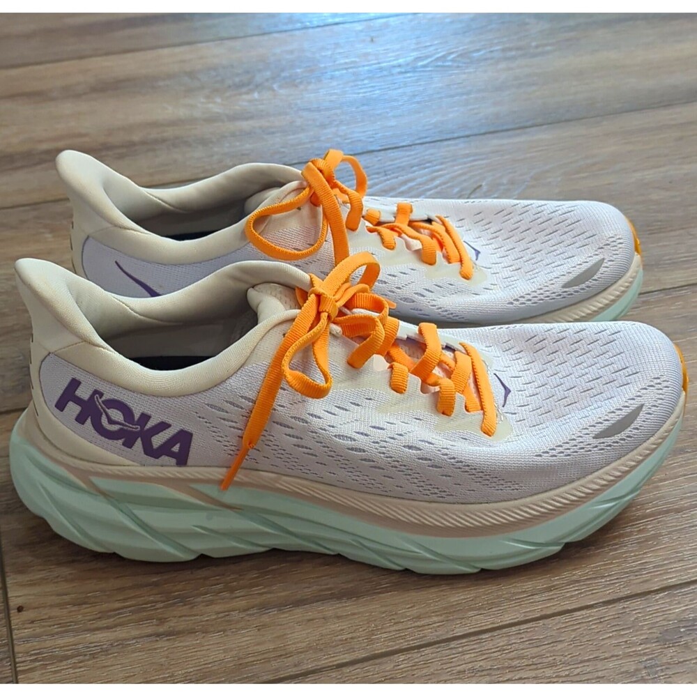 HOKA Women's  Low Top Running & Jogging Sneaker Mesh Upper Rubber Sole